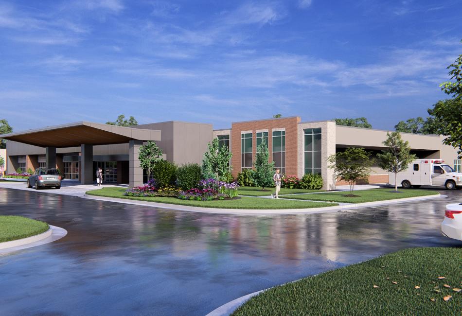 Simons Run Medical Campus Rendering